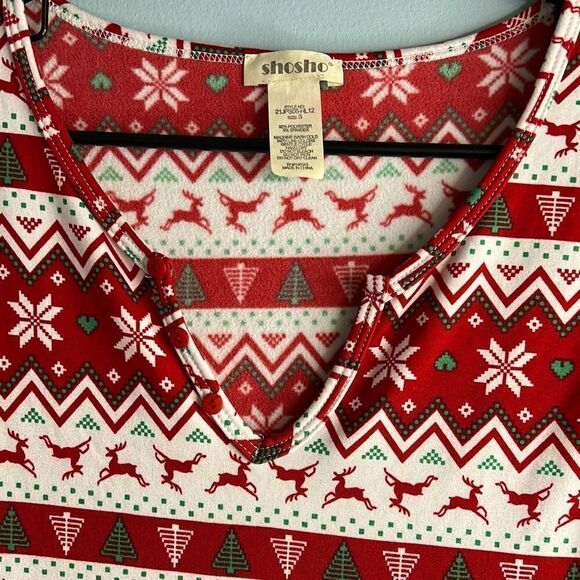 Shosho Intimates Christmas Holiday onesie Small - Picture 6 of 6